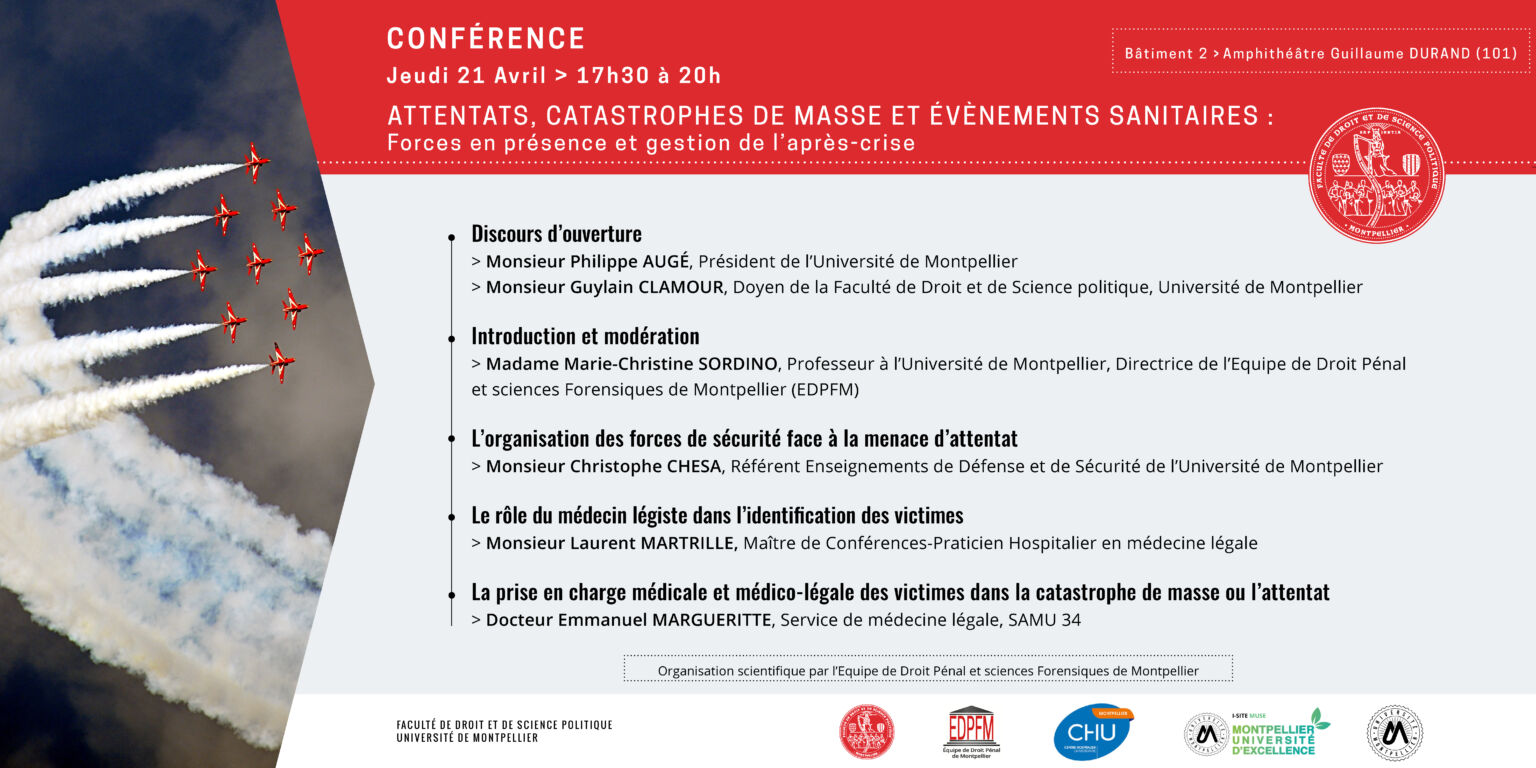 ACTUALITES-EVENEMENTS – Équipe de Droit Pénal et de sciences